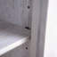 Armoire d'appoint à miroir gris-1151229854