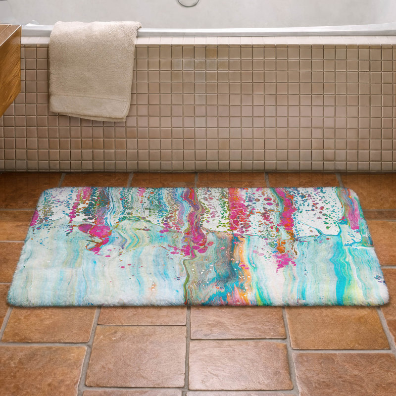 Premium Machine Washable Dream Shag Abstract Rug, 1'8" x 2'6"