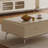 Simple coffee table TV cabinet combination-105843963
