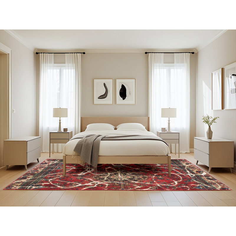 Tapis abstrait moderne 1244, Rectangle 5 pi x 8 pi