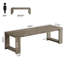 Bureau d'ordinateur 2 personnes Fredis-1737160285