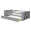Lit de jour avec tablettes et tiroirs, taille simple-442853302