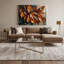 «Botanical Sycamore Leaves», art mural sur toile noire-120570525
