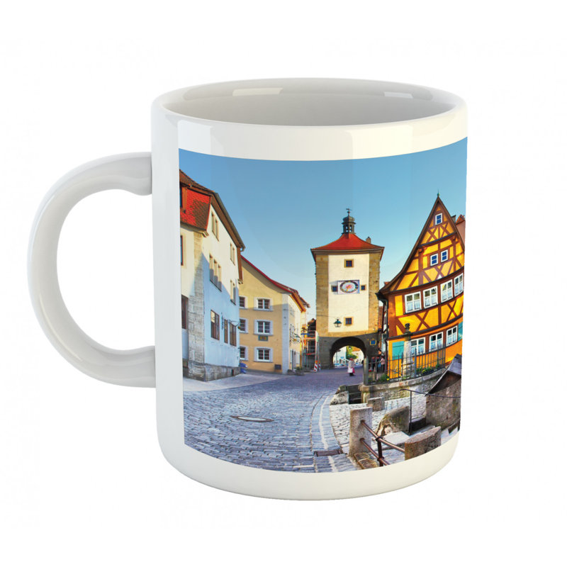 Grande tasse à café allemand