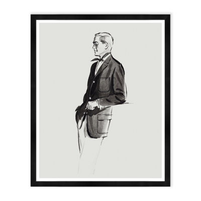 Gentleman Study Iii Print