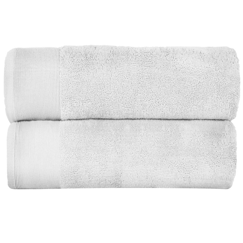 Harbison Cotton Plush Bath Towel, White