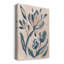 «Indigo Blush Garden», impression sur toile tendue-970681264