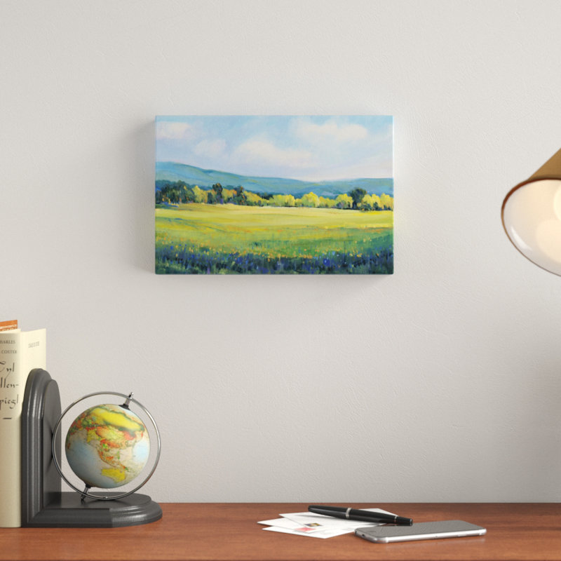 " Partly Cloudy II " by Timothy O' Toole Painting Print, 8" H x 12" W