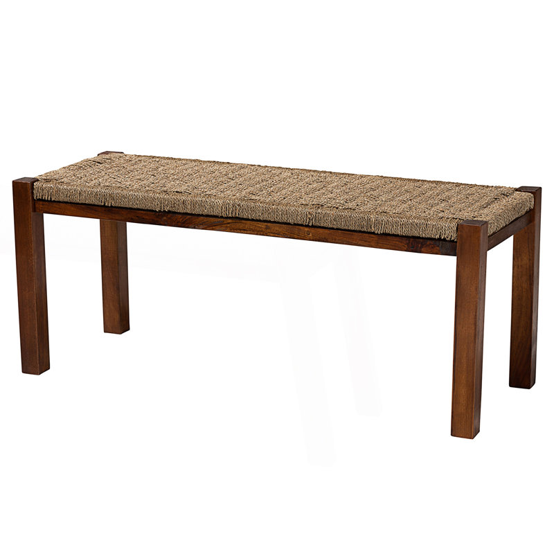 Mid-Century Modern Transitional Bench