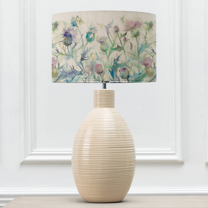 Epona Ceramic Table Lamp, Cream