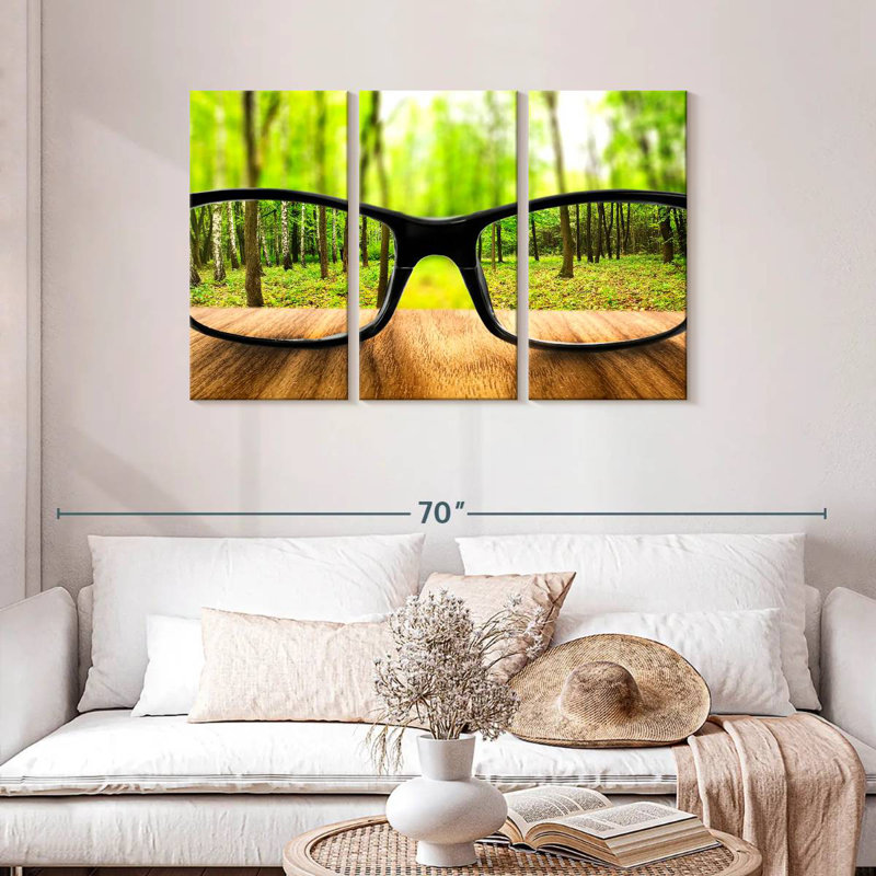 Alcaraz Forest Vision, 28" H x 45" W