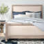 Lit tapissier standard à profil bas Crawley-489654253