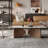 Minimal light luxury high-end coffee table