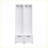 Coat Racks Set of 2, White French Retro 3-in-1 Hall Tree with Bench, Drawers &amp; Hooks | White | MDF-149532757