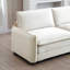 Velours côtelé beige profond, offrant une expérience d'assise luxueuse combinant confort et style pour votre maison