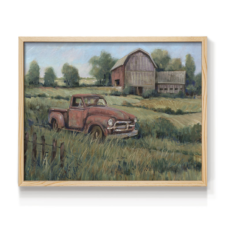 «Rusting Away II», reproduction encadrée, H 8 po x l 10 po, Naturel