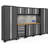 Bold Series 76.75'' H x 132'' W x 18'' D 9 Garage Storage Cabinet Set-39586018-39586072