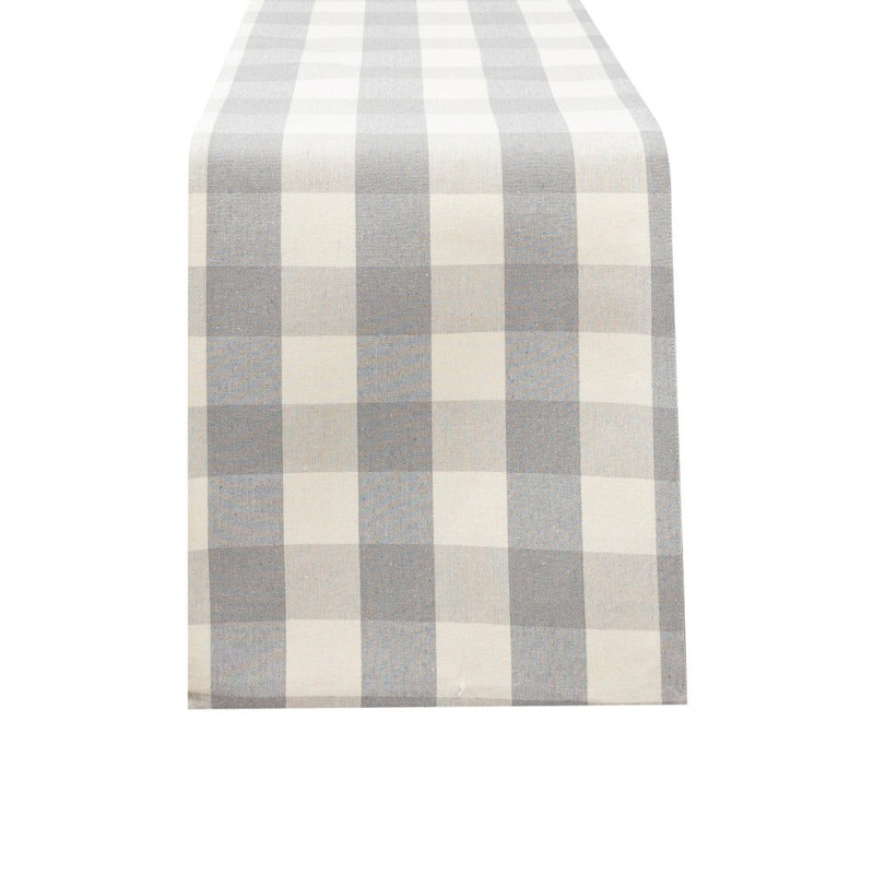 Linges de table Valjet, gris, 13 po x 72 po
