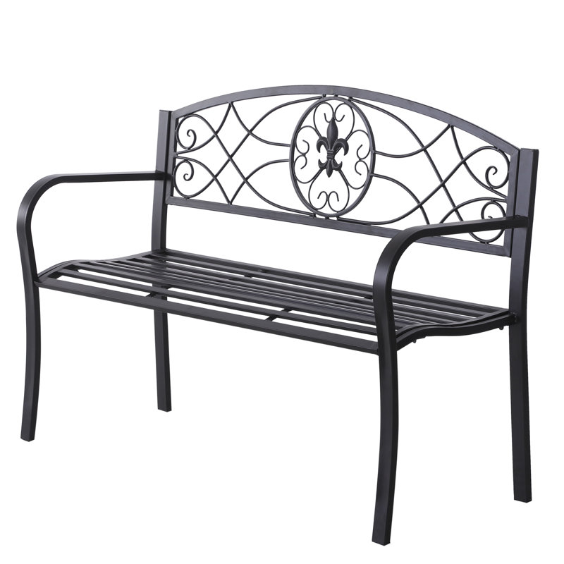 Fenham Metal Outdoor Bench