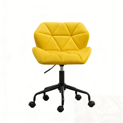 Diamond shape Tufted Adjustable Swivel Office Chair