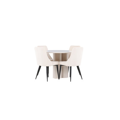 Flaxt 4 - Person Dining Set