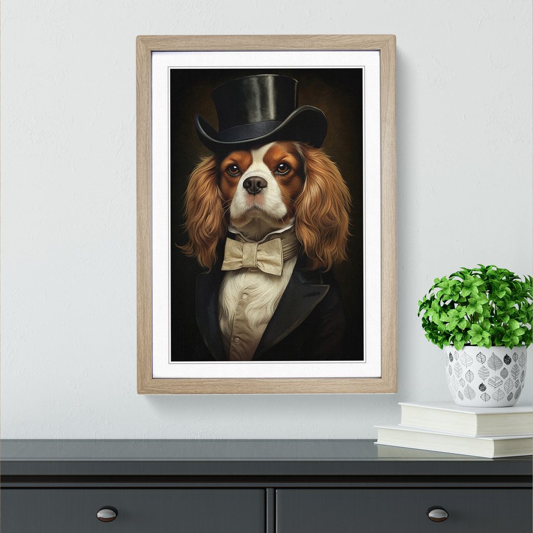Cavalier King Charles Spaniel Tachisme