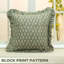 Housse de coussin à motif de volants Fabcline-106744402-106744406