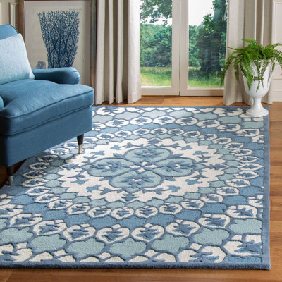 Miu Hand Tufted Wool Geometric Rug