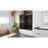 56" - 60" W 60" H Reversible Semi-Frameless Tub Door with ClearMax Technology-1913605365