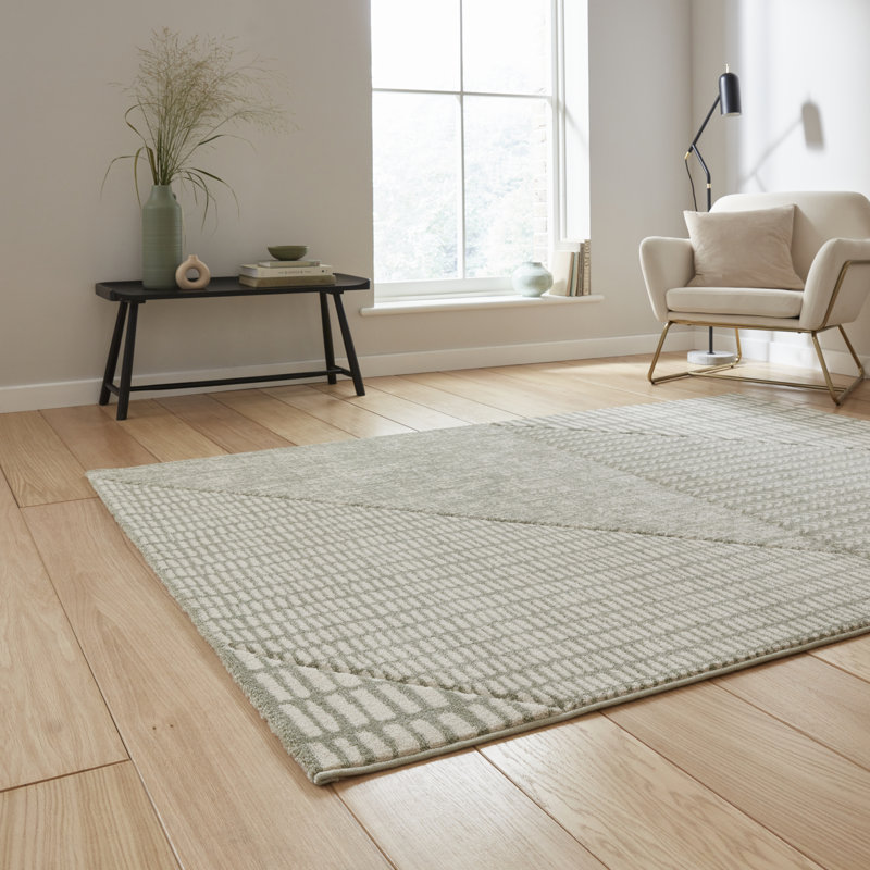 Catherine Lansfield Geometric Shapes Area Rug, Rectangle 80 x 150 cm