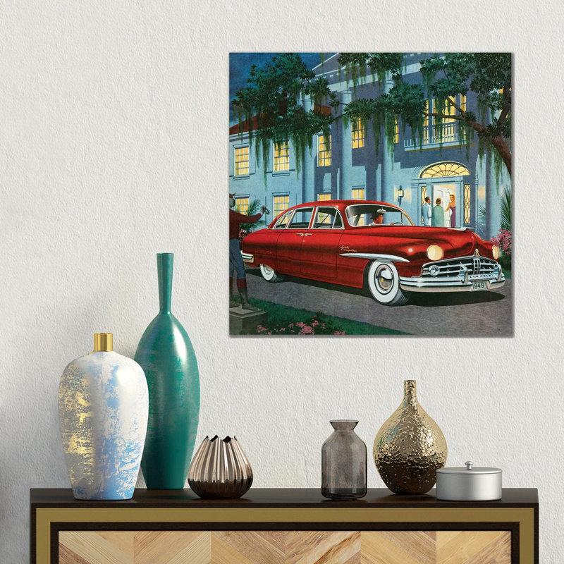 1949 Lincoln Magazine Advert by The Advertising Archives - Gallery-Wrapped Canvas Giclée on Canvas, Canvas