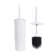 Belfry Bathroom Toilet Brush With Drainage Holder Set,Flex Silicone
