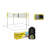CROSSNET Plastic Volleyball with Carrying Case
