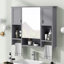 Miroir d'armoire à pharmacie mural l 35 po H 28,70 po Trenny