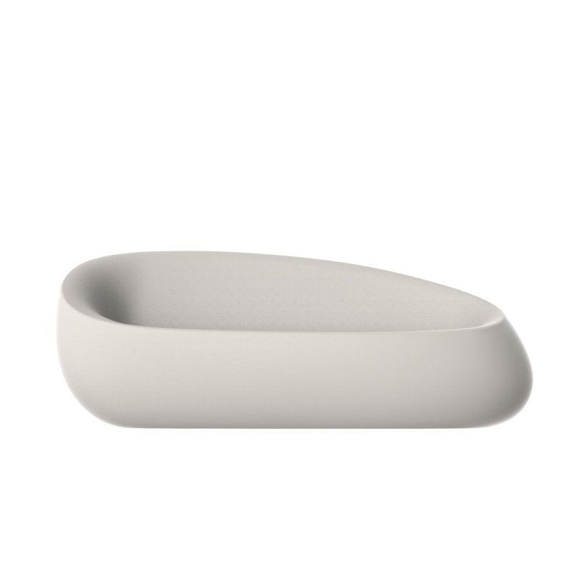 Ice White Plastic Outdoor Patio Sofa