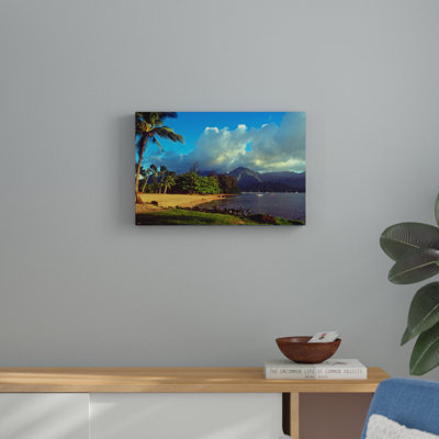 «Golden Light on Hanalei» par Kathy Yates - reproduction de photo sur toile