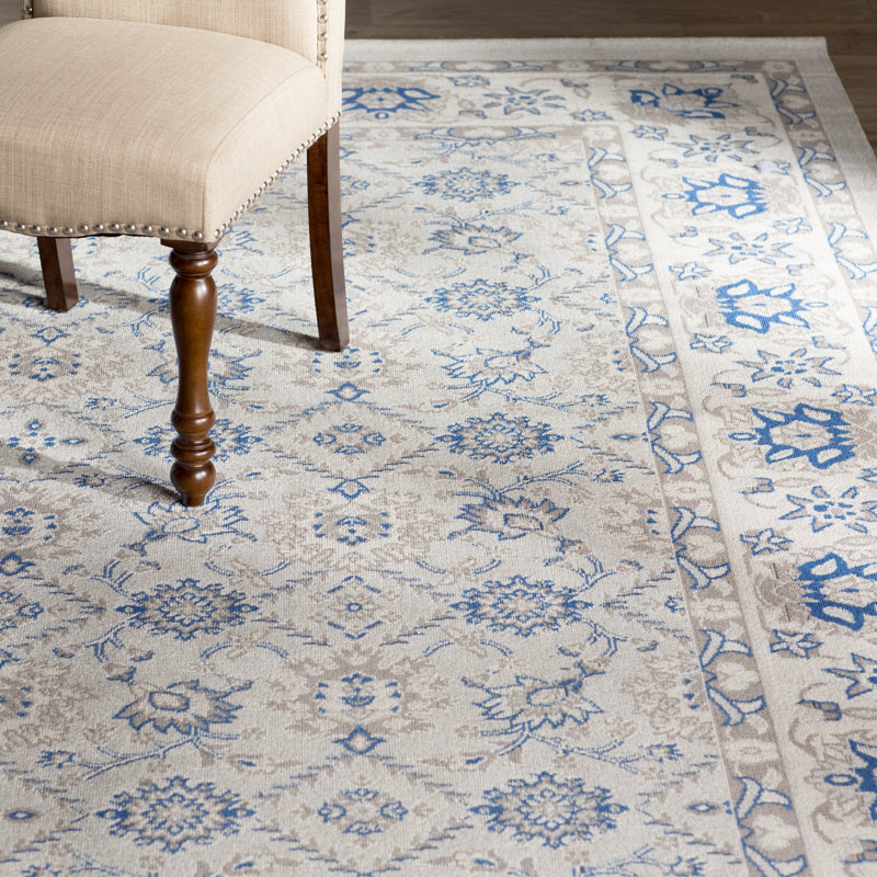 Gaume Abstract Hand Woven Area Rug, Rectangle 201 x 274 cm