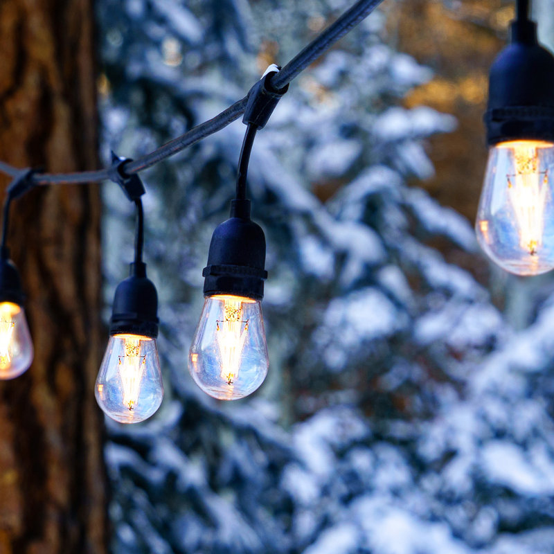 BP-99T1-7IU0 Weatherproof LED Outdoor String Lights 24-Ft