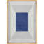 Effet 3D surréaliste bleu carré abstrait géométrique illustrations modernes minimalistes-100707302-100707303