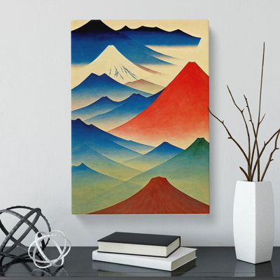 Krugerville Japanese Mountain Vol.1 - Wrapped Canvas