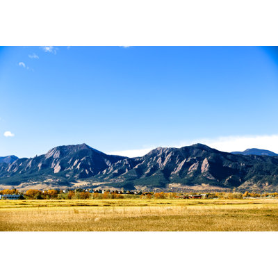 " Flatirons In The Fall "
