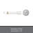  Spring Tension Rod, 18-28" or 28-48" Adjustable Length, 7/16" Diameter Steel Tube, 4-Pack-460604262-460604283