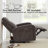 Browdy Faux Leather Power Reclining Home Theater Seating-141158818