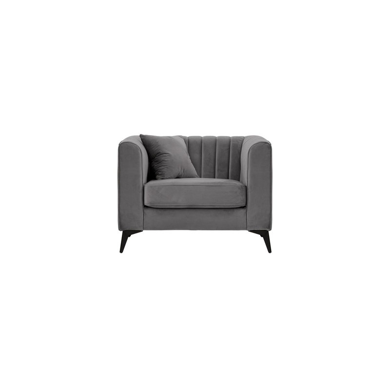 Upholstered Armchair, Smoke
