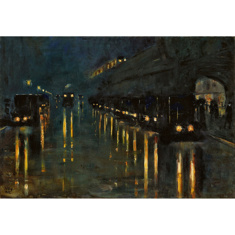 Hochbahnhaus Dessous de la mer (1922), H 28 po x l 39 po