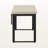 Sylvia Light Taupe Finish Computer Desk With Black Metal Leg, 29.35" H X 47.01" W X 23.63" D