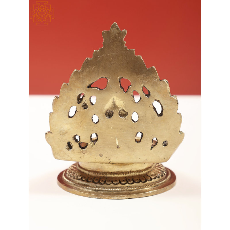 Laiton Gajalakshmi Wick Diya