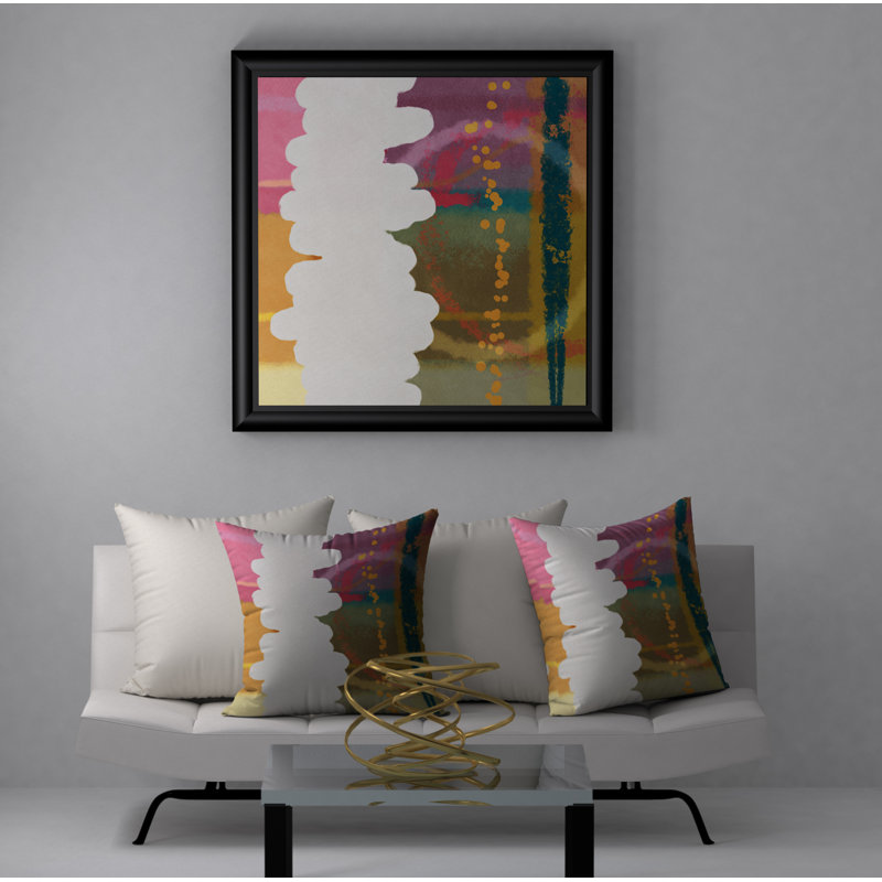  Housse et insert de coussin carré Essence, 18" H x 18" W