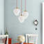 3 - Light Gold/Red Cluster Pendant-186943463