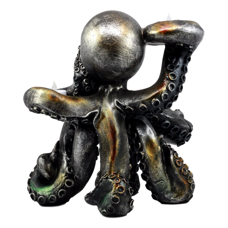 Porte-bougie en plastique Kraken Sea Monster